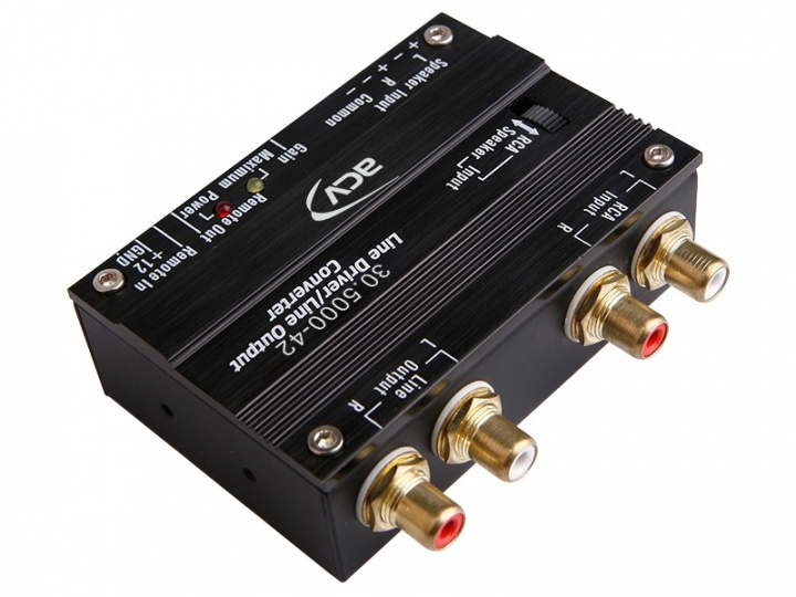 ACV line driver -10 volt i gruppen Tillbehör / Hög till lågnivå omvandlare hos CD Bilradio (70030500042)