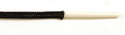 Kabelstrumpa svart polyster 5-12mm