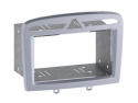 Monteringsram 2-DIN Peugeot 308, varm silver