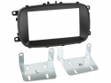 Monteringsram 2-DIN Fiat 500X, svart