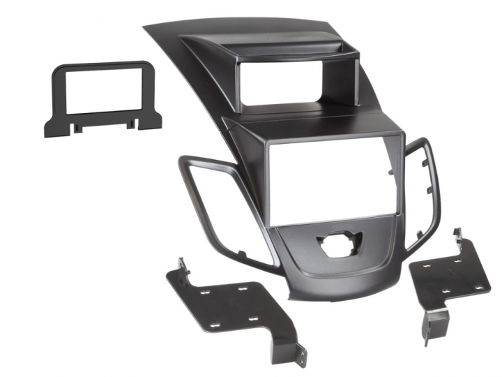 Monteringsram 2-DIN Ford Fiesta, svart i gruppen Modellanpassat / Ford / Fiesta / Fiesta 2010-2017 hos CD Bilradio (700381114211)