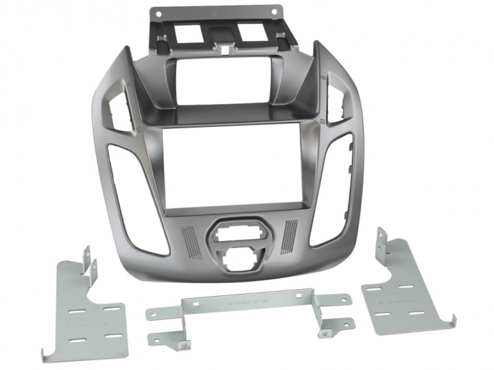 Monteringsram 2-DIN Ford Connect, phoenixsilver i gruppen Modellanpassat / Ford / Transit Connect / Transit Connect 2013-2018 hos CD Bilradio (7003811142711)