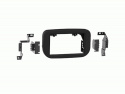 Monteringsram 2-DIN Ford Transit, matt svart