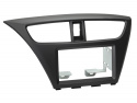 Monteringsram 2-DIN Honda Civic, svart