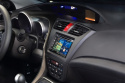 Monteringsram 2-DIN Honda Civic, svart