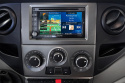 Monteringsram 2-DIN Iveco Daily, mörkgrå