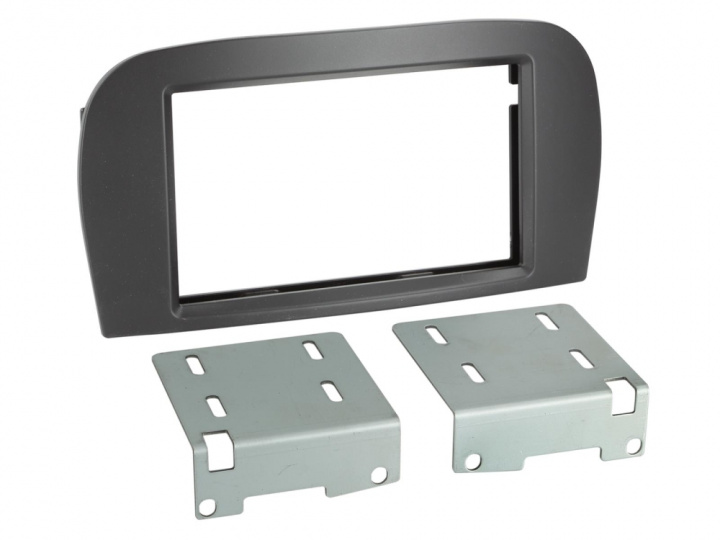 Monteringsram 2-DIN Mercedes SL-class i gruppen Modellanpassat / Mercedes / SL-Klass / 2004-2011 (R230) (Facelift) hos CD Bilradio (700381190251)