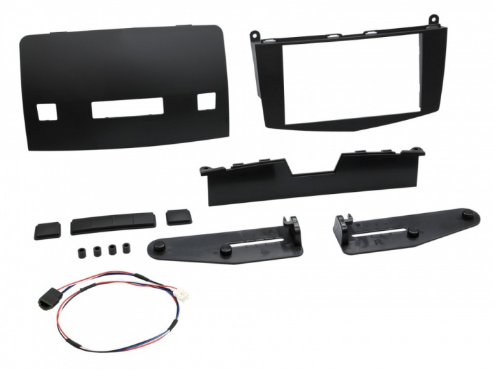 ACV Monteringsram 2-DIN till Mercedes C-klass W204 i gruppen Modellanpassat / Mercedes / C-Klass / 2007-2010 (W204) hos CD Bilradio (700381190322)
