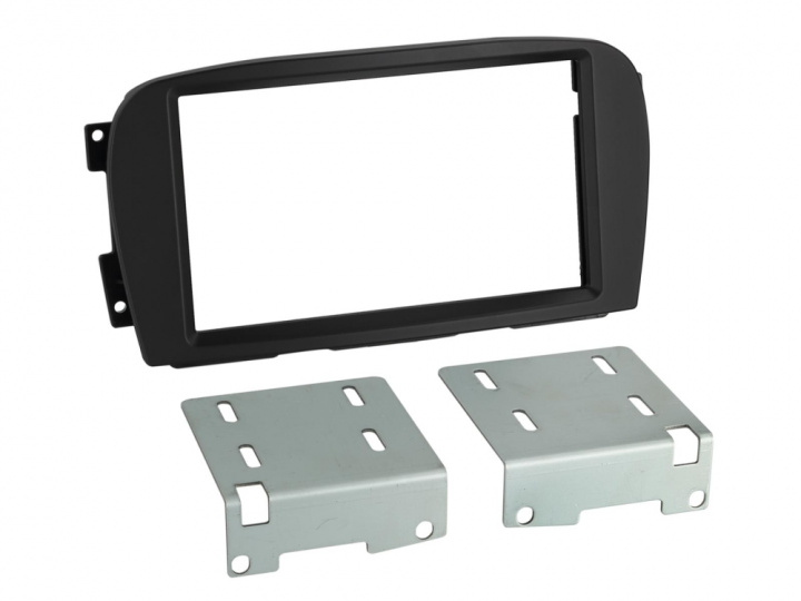 Monteringsram 2-DIN Mercedes SL-class i gruppen Modellanpassat / Mercedes / SL-Klass / 2004-2011 (R230) (Facelift) hos CD Bilradio (700381190481)