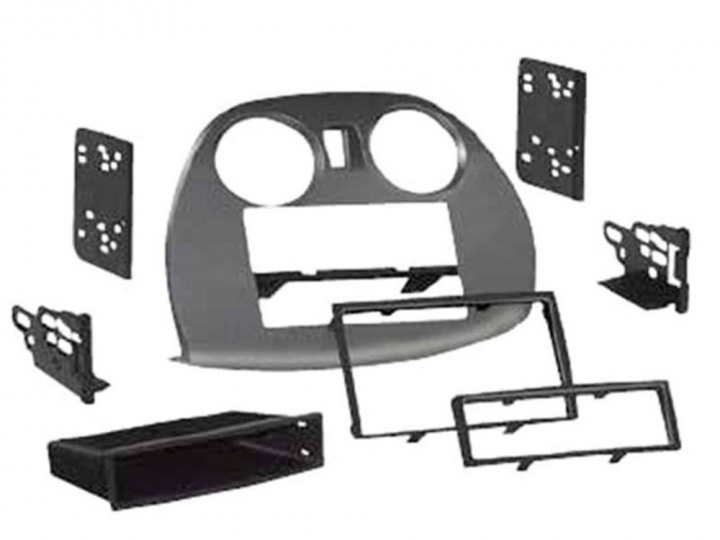Monteringsram 2-DIN med prylfack Mitsubishi Eclipse i gruppen hos CD Bilradio (70038120002)