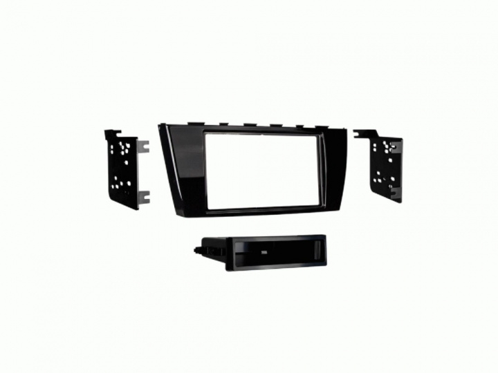 Monteringsram 2-DIN med prylfack Mitsubishi Mirage/Space Star i gruppen Modellanpassat / Mitsubishi / Space Star hos CD Bilradio (700381200261)