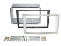 Monteringsram 2-DIN Opel satin-stone