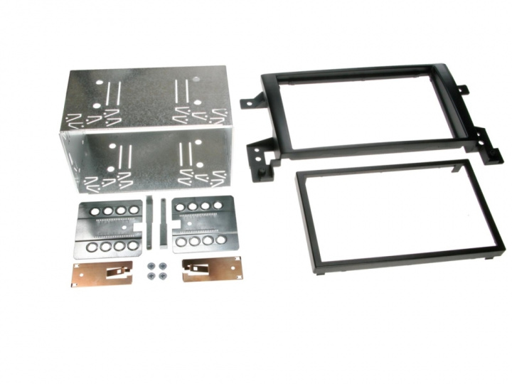 Monteringsram 2-DIN Suzuki Grand Vitara, svart i gruppen Modellanpassat / Suzuki / Grand-Vitara / 2005-2015 (JT) hos CD Bilradio (70038129402)