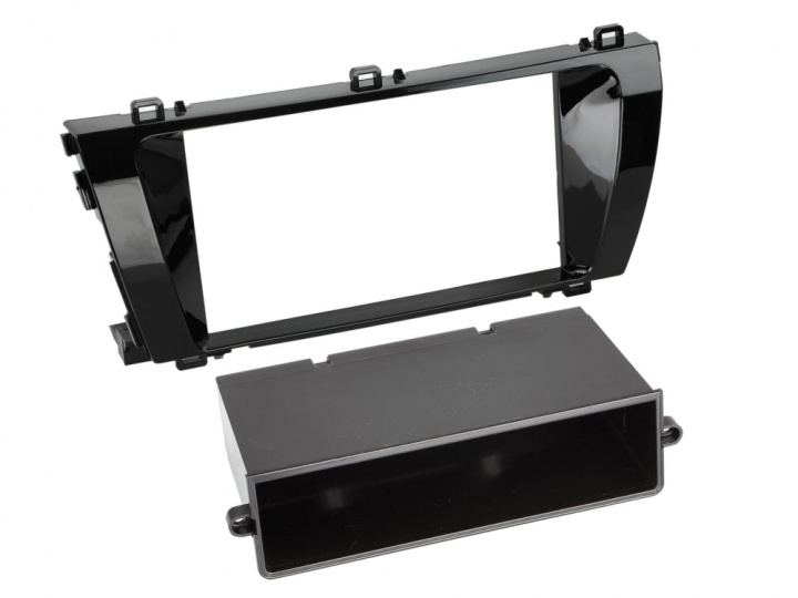Monteringsram 2-DIN Toyota Corolla, svart i gruppen Modellanpassat / Toyota / Corolla / 2013-2018 (E160, E170, E180) hos CD Bilradio (70038130030)