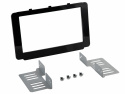 Monteringsram 2-DIN Toyota Hilux 2016-2020, pianolackad svart