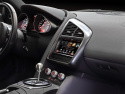 Monteringsram 2-DIN Audi R8, svart
