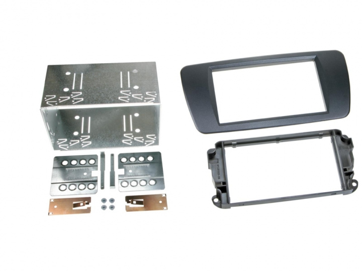 ACV Monteringsram 2-DIN Seat Ibiza, azabache svart i gruppen Modellanpassat / Seat / Ibiza / 2012-2015 (Facelift) hos CD Bilradio (700381328061)