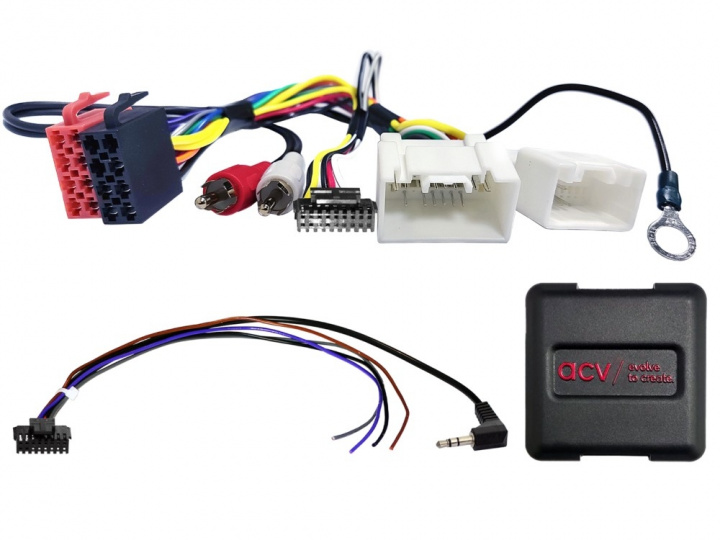 Rattstyrningskablage Citroen/Fiat/Mitsubishi/Peugeot, 20-pin i gruppen Modellanpassat / Peugeot / 4008 / 2012-2017 hos CD Bilradio (70042XMT003)