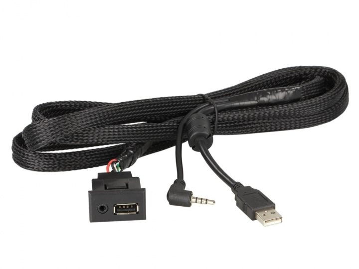 USB/AUX-adapter Mitsubishi ASX 2010-2019 i gruppen Modellanpassat / Mitsubishi / ASX hos CD Bilradio (700441202001)