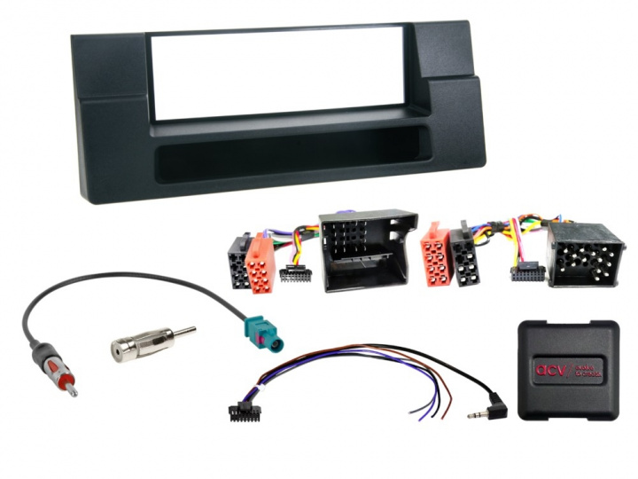 1-DIN Installationskit med prylfack BMW 5-serie E39 i gruppen hos CD Bilradio (700611020071)