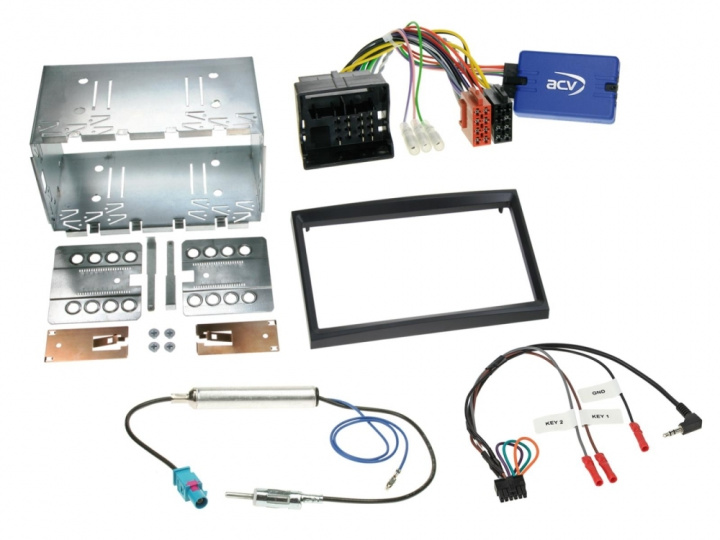 2-DIN Kit Citroen/Fiat/Peugeot/Toyota i gruppen Modellanpassat / Peugeot / 207 / 2009-2014 (Facelift) hos CD Bilradio (700621040022)