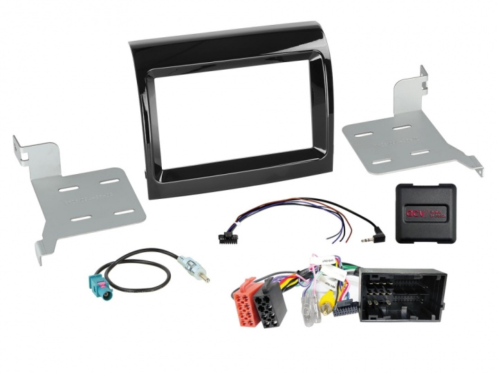 2-DIN Kit Citroen/Fiat/Opel/Peugeot, med OEM HU Rattstyrning i gruppen Modellanpassat / Peugeot / Boxer / 2014-> (Facelift) hos CD Bilradio (700621094351)