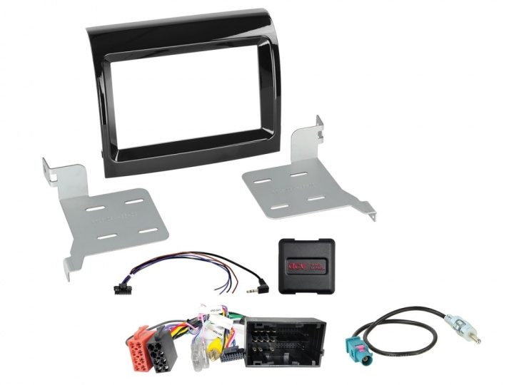 2-DIN Kit Citroen/Fiat/Opel/Peugeot, med OEM HU Rattstyrning i gruppen Modellanpassat / Peugeot / Boxer / 2014-> (Facelift) hos CD Bilradio (700621094353)