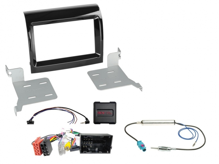 2-DIN Kit Citroen/Fiat/Opel/Peugeot, med OEM HU SWC i gruppen Modellanpassat / Peugeot / Boxer / 2014-> (Facelift) hos CD Bilradio (700621094354)