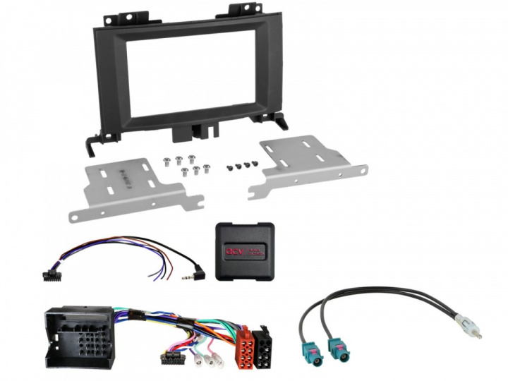 Installationskit till Mercedes Sprinter/VW Crafter, 2-DIN i gruppen Modellanpassat / Volkswagen / Crafter / 2006-2010 hos CD Bilradio (700621190273)