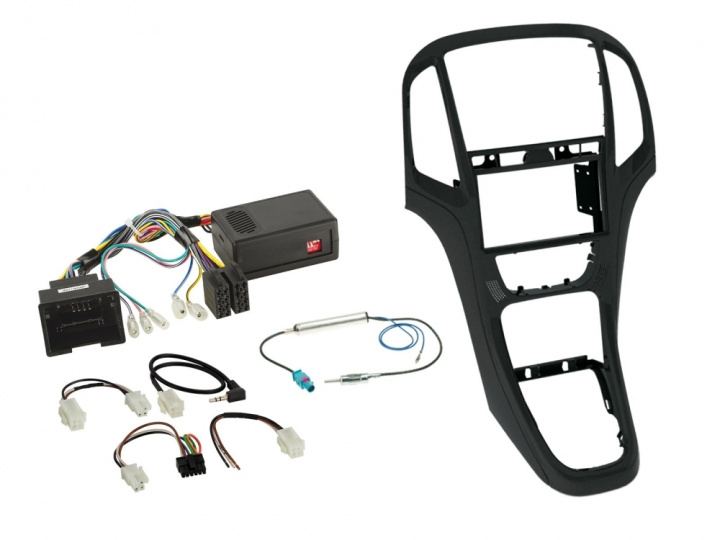 ACV Installationskit 2-DIN Opel Astra J, pearl black i gruppen Modellanpassat / Opel / Astra / Astra 2016-> hos CD Bilradio (700621230232)