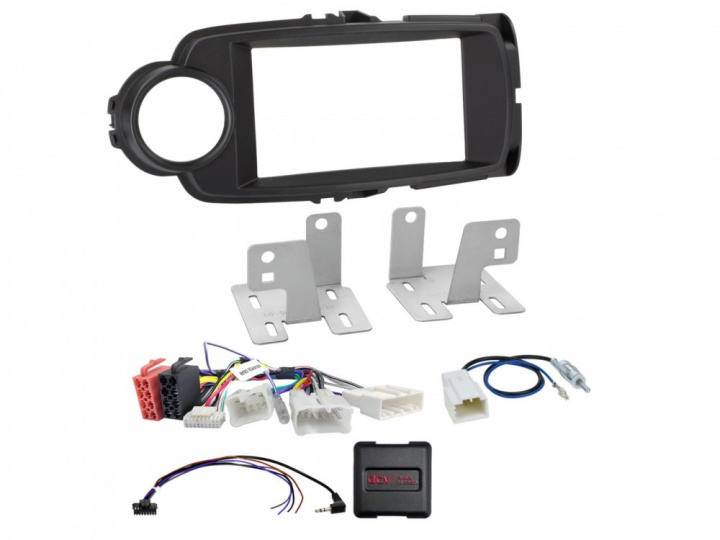 Installationskit 2-DIN till Toyota Yaris 2011-2020 i gruppen Modellanpassat / Toyota / Yaris / 2015- hos CD Bilradio (700621300252)