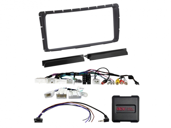 2-DIN Installationskit Toyota Hilux 2011-2016 Rattstyrning/USB i gruppen Modellanpassat / Toyota / Hilux / 2015-2020 (AN120/AN130) hos CD Bilradio (700621300291)