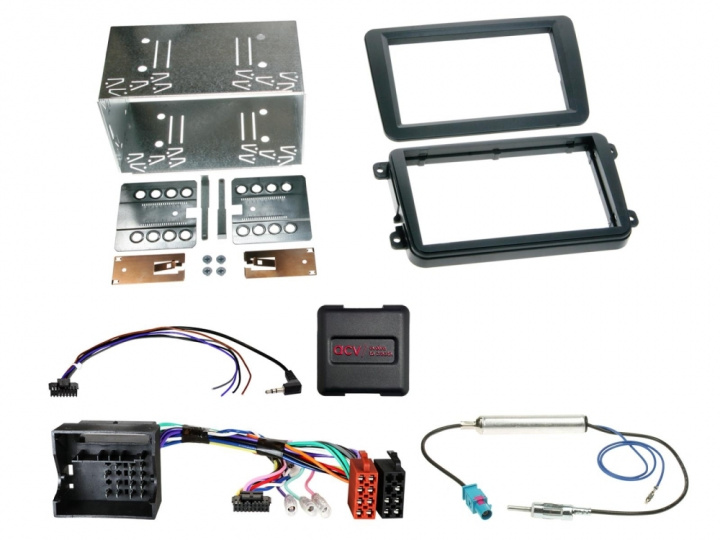 ACV Installationskit 2-DIN Seat/Skoda/VW i gruppen Modellanpassat / Volkswagen / Passat / 2014-2020 (B8) hos CD Bilradio (700621320101)