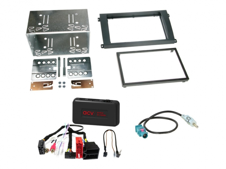 2-DIN Kit Porsche Cayenne 2002-2006 i gruppen Modellanpassat / Porsche / Cayenne / 2002-2010 hos CD Bilradio (700621323011)