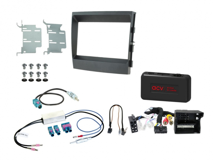 2-DIN Kit Porsche Panamera 2009-2016 i gruppen Modellanpassat / Porsche / Panamera / 2009-2016 (970) hos CD Bilradio (700621323083)