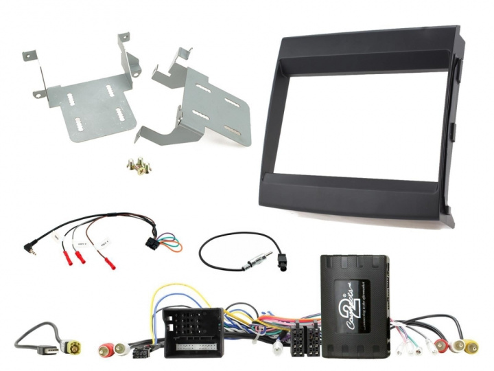 Installationskit 2-DIN Porsche Cayenne 2011-2016 i gruppen Modellanpassat / Porsche / Cayenne / 2010-2017 hos CD Bilradio (700621323092)