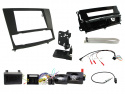 Installationskit 2-DIN BMW 3-Serie 2005-2012 (Pianosvart askkopp)
