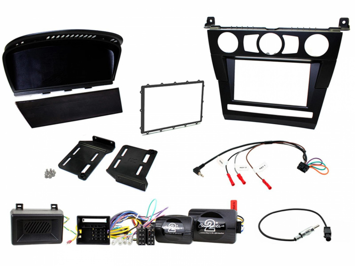 Installationskit BMW 5-serien 2003-2007 utan fibroptik i gruppen Modellanpassat / BMW / BMW 5-serie / BMW 5-serie 2004-2011 E60/E61 hos CD Bilradio (701CTKBM23)