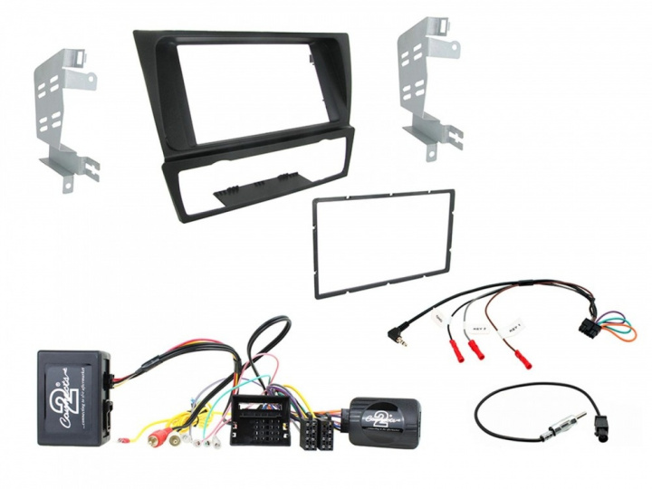 Installationskit 2-DIN BMW 3-Serie E90 06-14 Top HiFi i gruppen Modellanpassat / BMW / BMW 3-serie / BMW 3-serie 2005-2011 E90/E91/E92/E93 hos CD Bilradio (701CTKBM27)