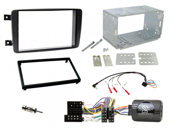 Installationskit Mercedes CLK/C-klass <2004 i gruppen Modellanpassat / Mercedes / CLK / 2003-2010 (W209/C209) hos CD Bilradio (701CTKMB13)