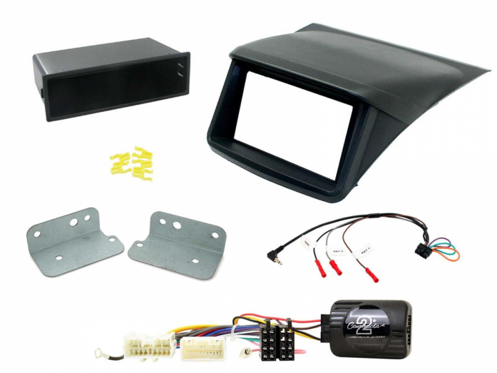 Installationskit Mitsubishi L200 2012-2015, Passivt system i gruppen Modellanpassat / Mitsubishi / L200 hos CD Bilradio (701CTKMT07)