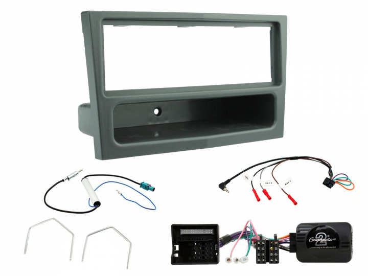 Installationskit Opel Astra 04-10, Antracitfärgad, Singel-Din i gruppen Modellanpassat / Opel / Zafira / Zafira 2005- hos CD Bilradio (701CTKVX25)