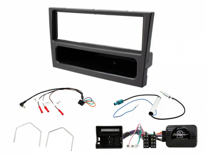 Installationskit Opel Signum/Vectra 03-08, Antracit-metallic, CAN-Bus i gruppen Modellanpassat / Opel / Vectra / Vectra 2002-2008 hos CD Bilradio (701CTKVX31)