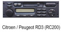 Rattstyrningskablage Peugeot 206/307/406/607/807/Partner