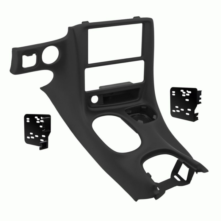 Monteringsram/panel till Chevrolet Corvette 1997-2004 Svart i gruppen Modellanpassat / Chevrolet / Corvette hos CD Bilradio (705DP3021B)