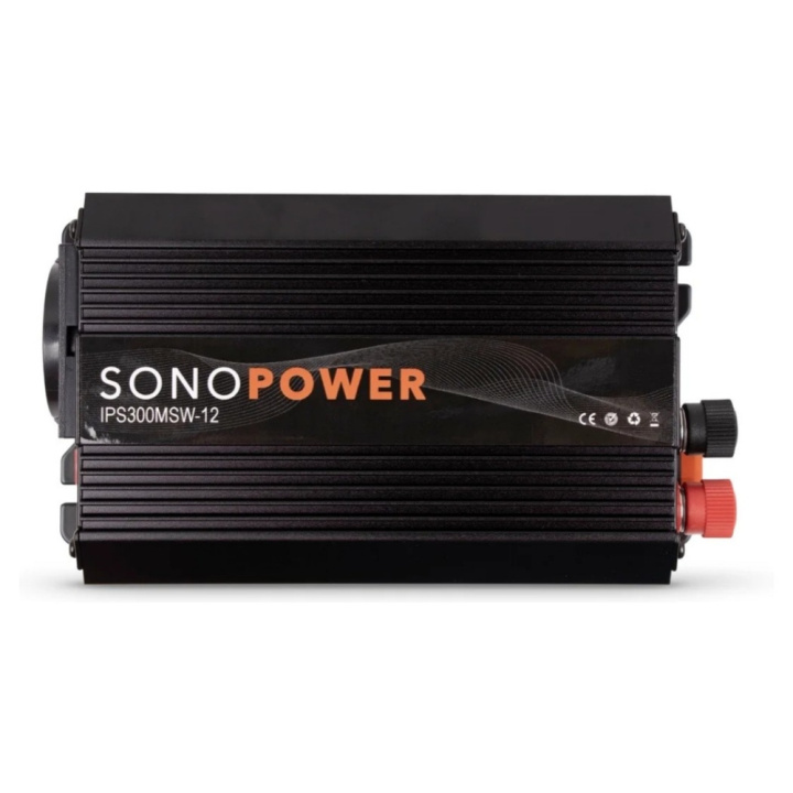 SONO Power IPS300MSW-12, 12V till 230V inverter på 300W i gruppen Tillbehör / Elektronik hos CD Bilradio (708IPS300MSW12)