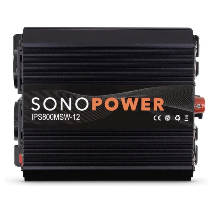 SONO Power IPS800MSW-12, 12V till 230V inverter på 800W i gruppen Tillbehör / Elektronik hos CD Bilradio (708IPS800MSW12)