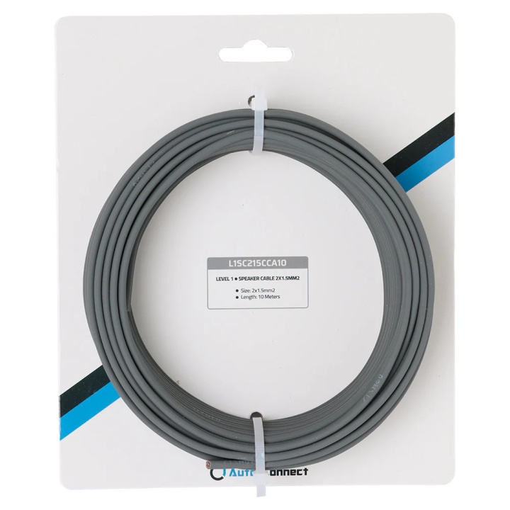 Auto-Connect CCA-Högtalarkabel 2x1.5 mm², 10 meter i gruppen Kablar / Högtalarkabel hos CD Bilradio (720L1SC215CCA10)