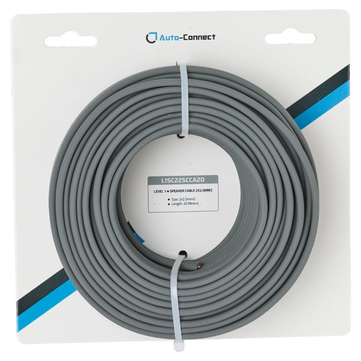 Auto-Connect CCA-Högtalarkabel 2x2.5 mm², 20 meter i gruppen Kablar / Högtalarkabel hos CD Bilradio (720L1SC225CCA20)