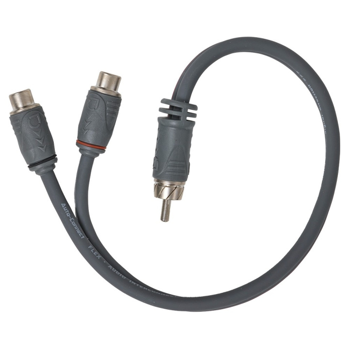 Auto-Connect tvinnad Y-splitt lågnivå 1 hane - 2 hona 0.3 meter, Level 2 i gruppen Kablar / Lågnivåkablar hos CD Bilradio (720L2RCAY2F1MTB)